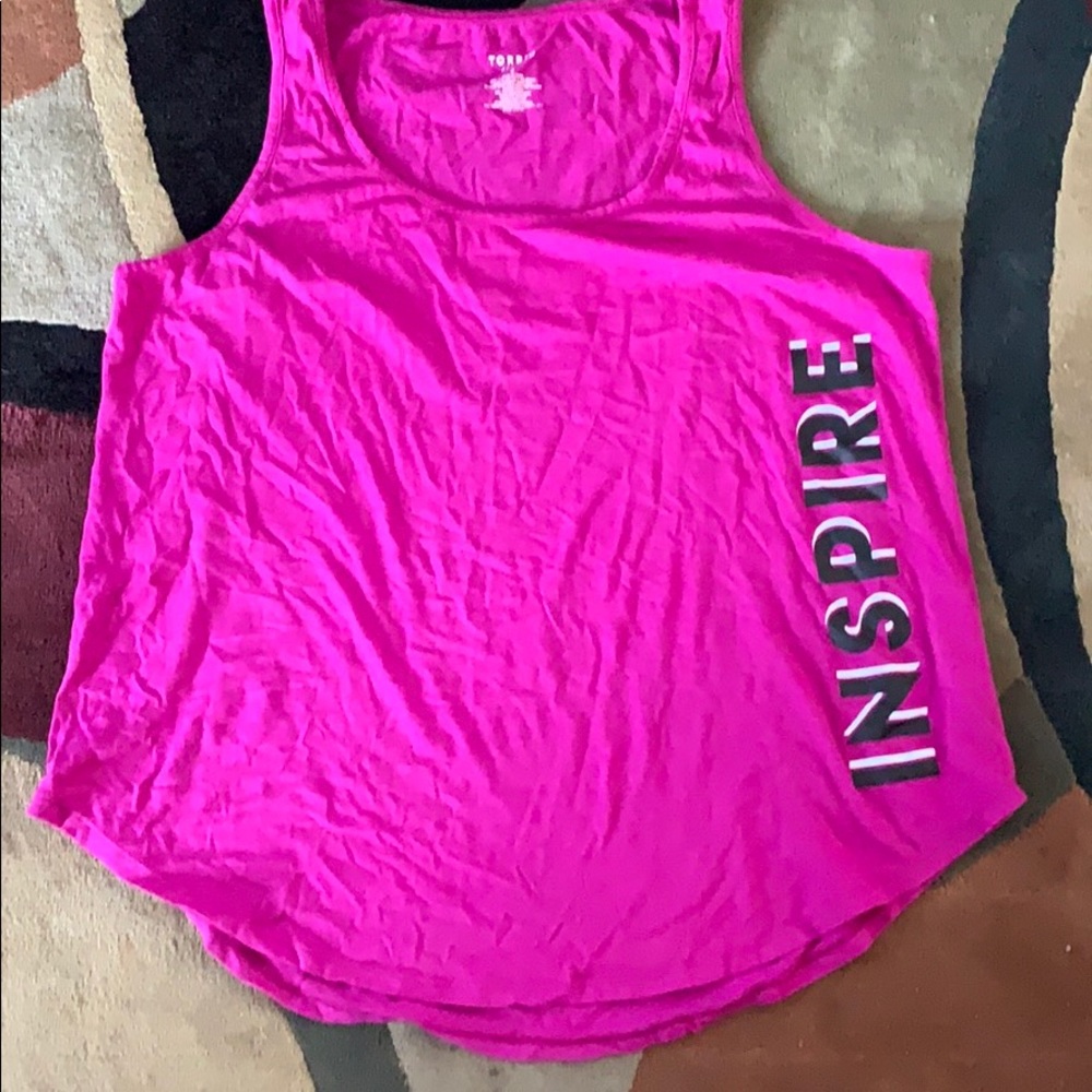 Workout tank top